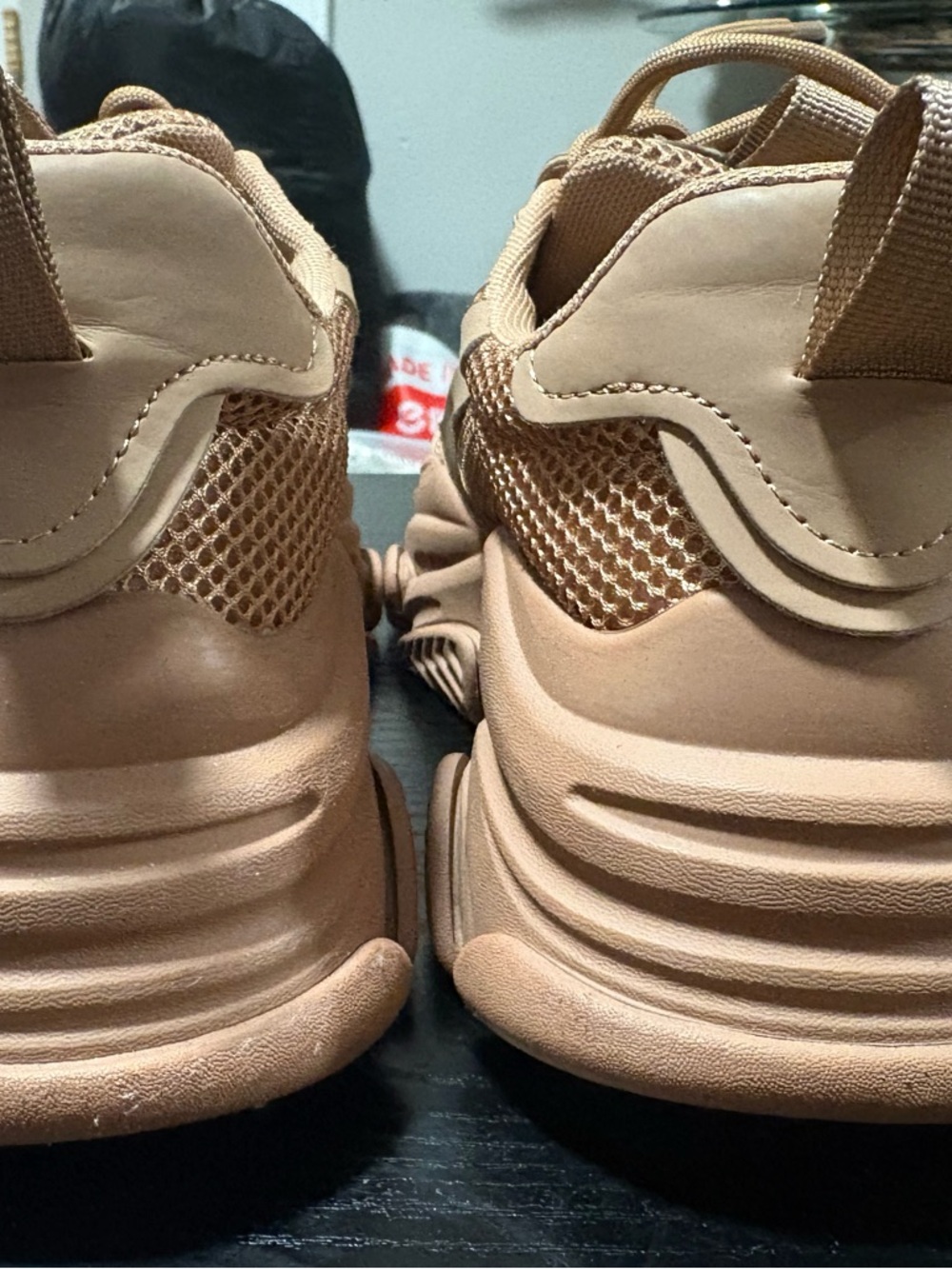 Steve Madden Women’s Possession Sneaker in Almond - Picture 7 of 10